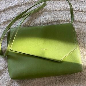 MATT & NAT lime green crossbody bag